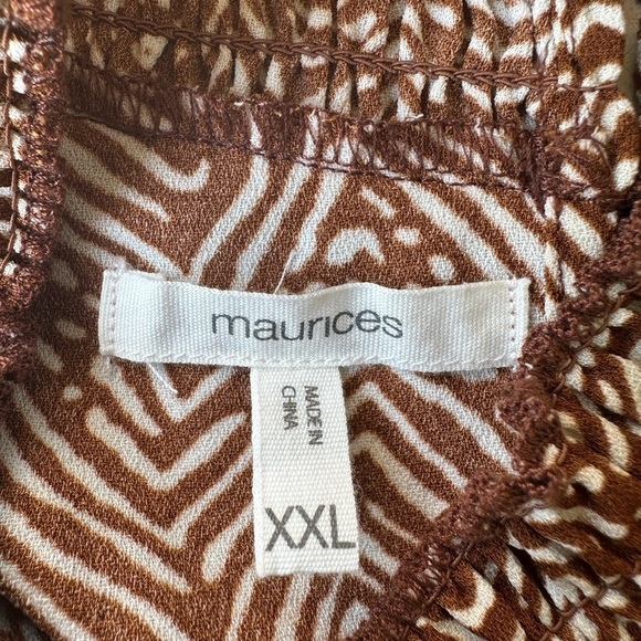 Maurices Zebra Print Halter Top - Picture 2 of 7